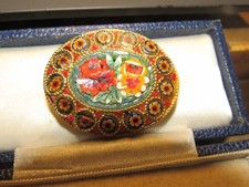 Vintage Italian micro mosaic &