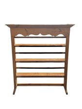 Pine Wall Hanging Plate Rack