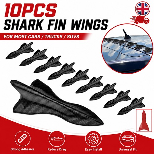 10x car roof - fin, spoiler