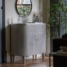 Silver gilt drinks cabinet - gilt,