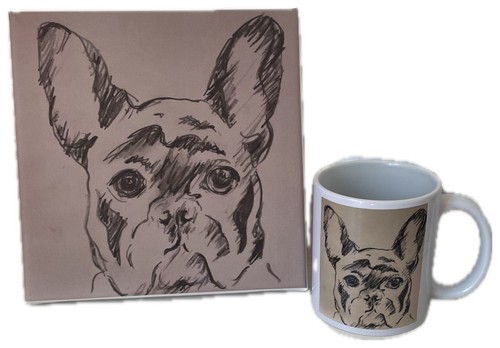 French bulldog gift set - bulldog, 🐾