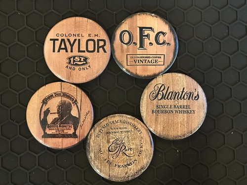 Bourbon barrel heads blantons - bourbon,