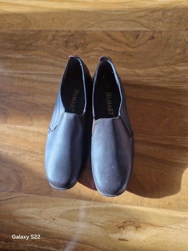 Damart dark brown slip - damart, slip-on