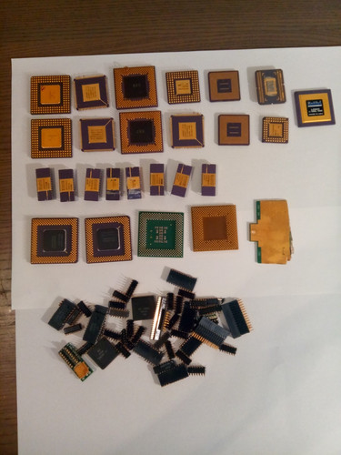 Scrap cpu ceramic mixed - cpu, 25