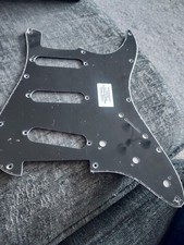 Black  3ply Strat  Pickguard