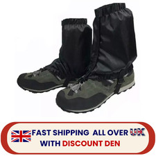 Outdoor Hiking Boots Cover Gaiters Waterproof Ankle Leg Protection Snow Legging