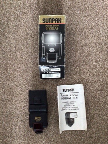 Sunpak power zoom 4000af film - power,