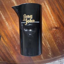 VINTAGE 1970's LONG JOHN SCOTCH WHISKY PUB WATER JUG MAKERS MARK ON BASE