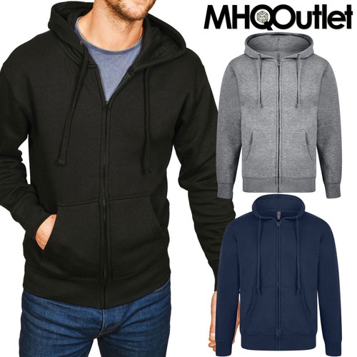 Mens hoodies full zip - hoodies, fleece