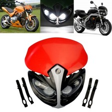 LED Headlight Front Headlamp Motorcycle Pit Dirt Bike For Honda Yamaha CRF XR WR