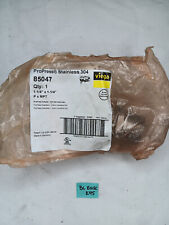 Viega 85047  1-1/4" ProPress 304 Stainless Adapter