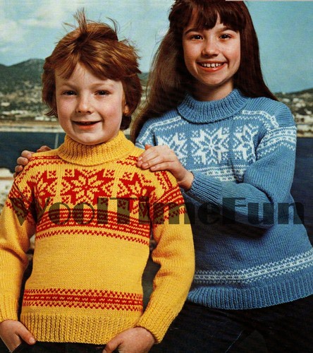 Knitting pattern children - pattern, children's