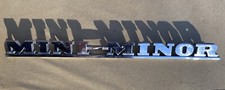 Used Genuine Austin Morris Mini Minor Script Badge ♻️