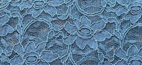 Fabric remnant corded lace - remnant,