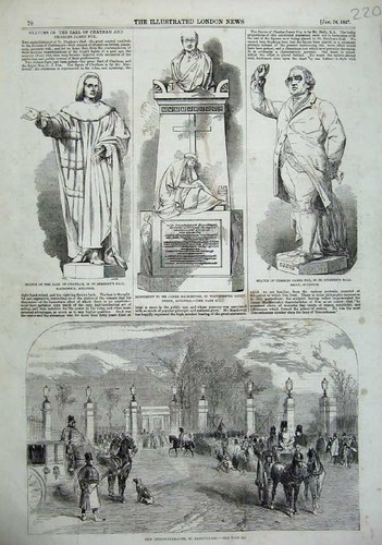 Old antique print 1857 - antique,