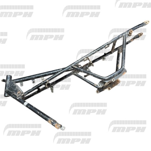 Vintage motorcycle frame - motorcycle,