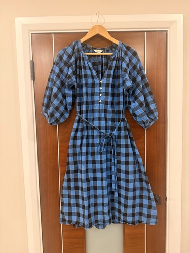 Toast zoya check dress - toast,