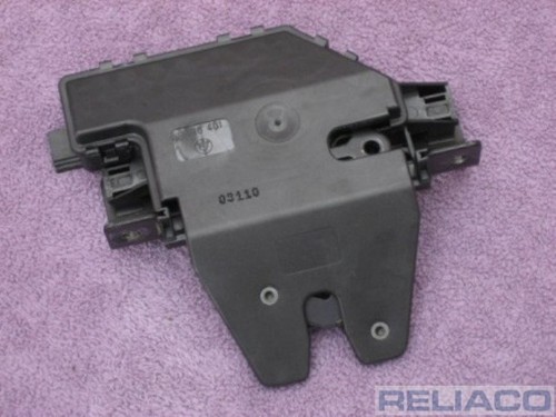Bmw boot lock catch mechanism - boot,