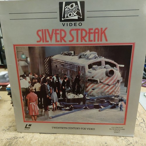 Laserdisc video movie - video, silver