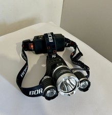 BORUIT Ultra Bright LED Rechargeable USB Headlamp Camping Hiking Night Fishing