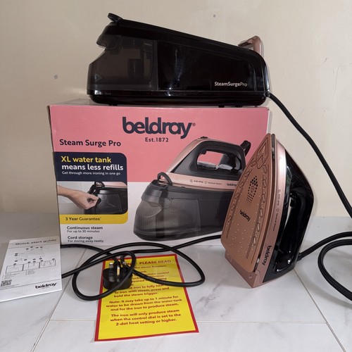 Beldray steam station iron - steam, –