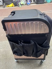 Sibel RollerCoaster Hairdressing trolley Stool Case - Rose Gold