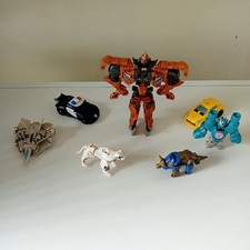 7 X Transformers Figures Inc Minicom Snowcat Stokade And Slipstream ,free Ukship
