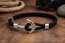Mens Anchor Bracelet Nautical
