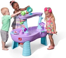Step2 Rain Showers & Unicorns Kids Water Tables, Outdoor Toddler Activity Table