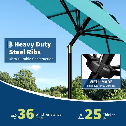 Garden parasol sun - 2.7m,