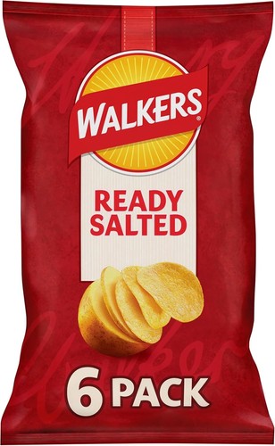 Walkers ready salted - ready, multipack