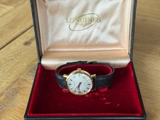 Gents Longines Conquest 1504 Gold Plated Watch. Dated 1974.Serviced FWO.