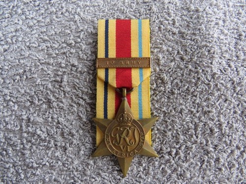 Africa star medal - africa, &
