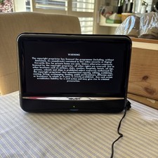 Bush 7" Twin Mobile DVD Player - Black - PORTABLE DVD PLAYER BDVD72708M Read Des