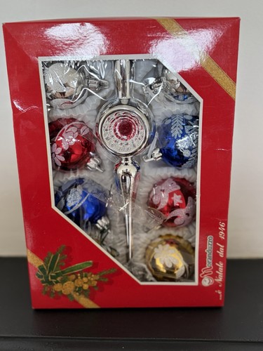 Vintage christmas baubles - vintage,