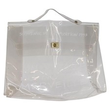 HERMES Vinyl Kelly Hand Bag