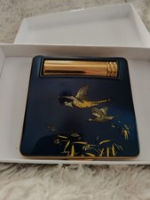 Navy/Gold /Enamelled Stratton