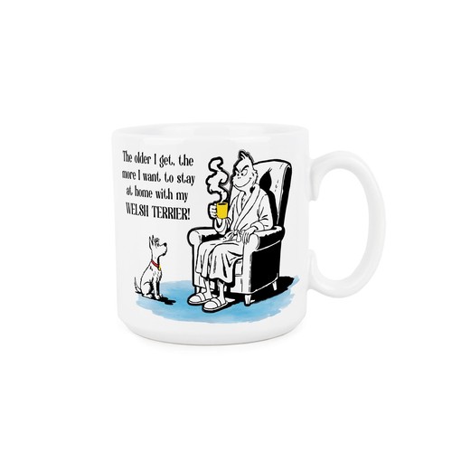 Grouch his welsh terrier - a,