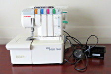 JANOME MYLOCK 744D OVER LOCKER POWER CABLE PEDAL TOOLS