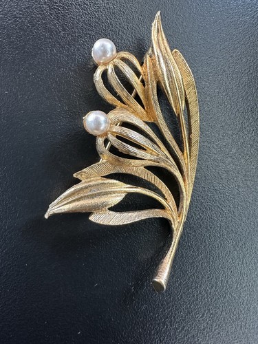 Vintage gold tone textured - vintage,
