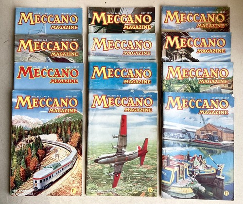 Meccano magazine 1957 - magazine, full