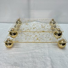 2 Tier Acrylic Cake Stand 20cm