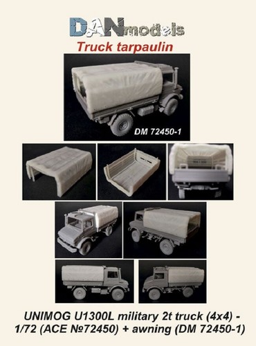Dan models 72450 72 unimog - dan,