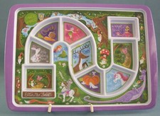 Fred Dinner Winner Tray Plate Enchanted Forest Board Game Kids Novelty Sections 
