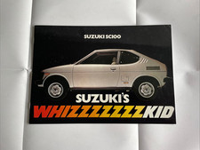 Suzuki SC100 Whizzkid Brochure 1979-1982 Full Version  Quite Rare!