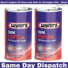 Wynn engine oil - engine, leak