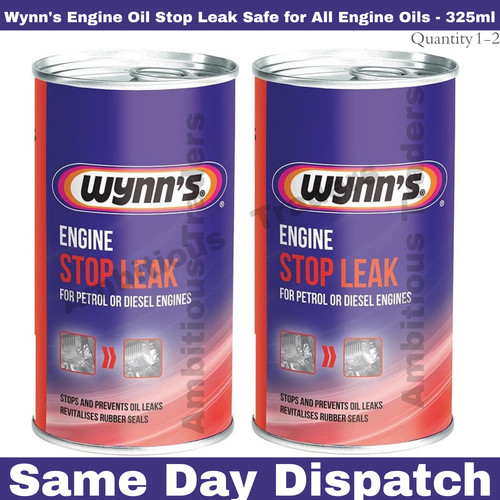 Wynn engine oil stop leak - engine,