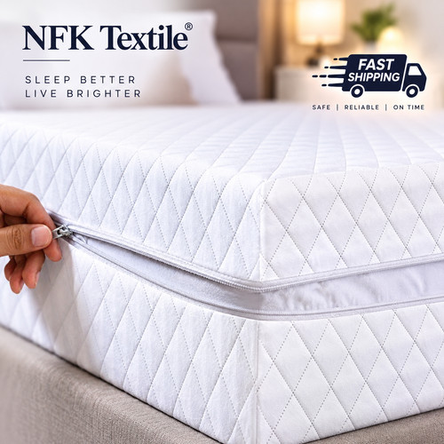 Zip mattress protector - zip, up