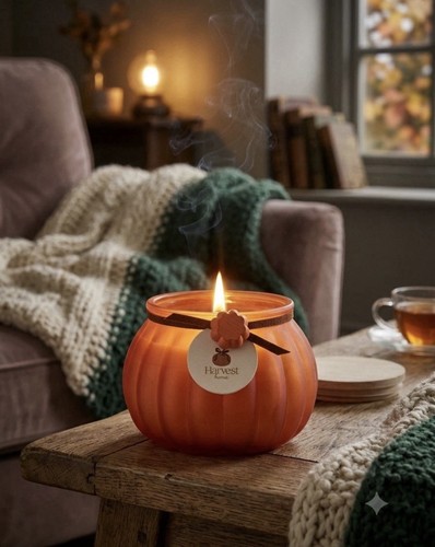Harvest home pumpkin - harvest, &