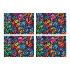 Stained Glass Placemat Set -